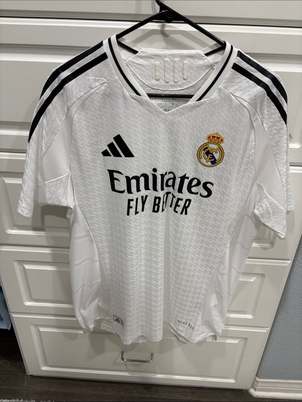 adidas Real Madrid Home Jersey - White and Black
